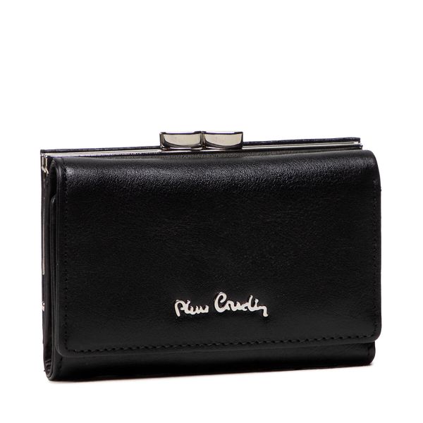Pierre Cardin Малък дамски портфейл Pierre Cardin 06 ITALY 117 Черен