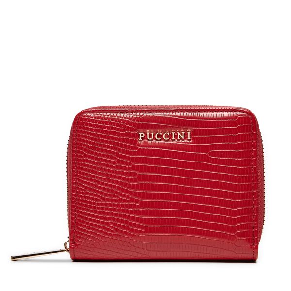 Puccini Малък дамски портфейл Puccini BLP838B Червен