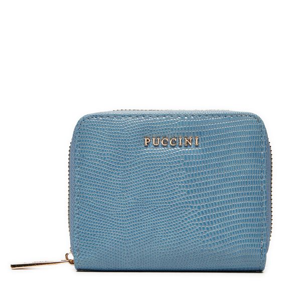 Puccini Малък дамски портфейл Puccini BLP838B Син