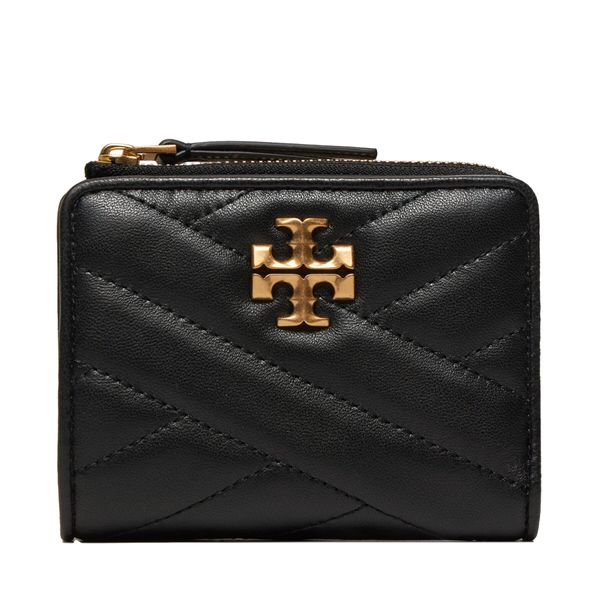 Tory Burch Малък дамски портфейл Tory Burch Kira 153121 Черен