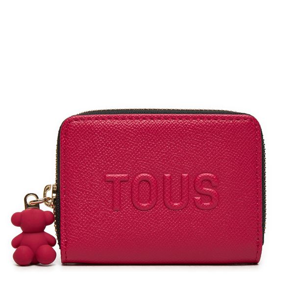 TOUS Малък дамски портфейл TOUS 2002001925 Розов