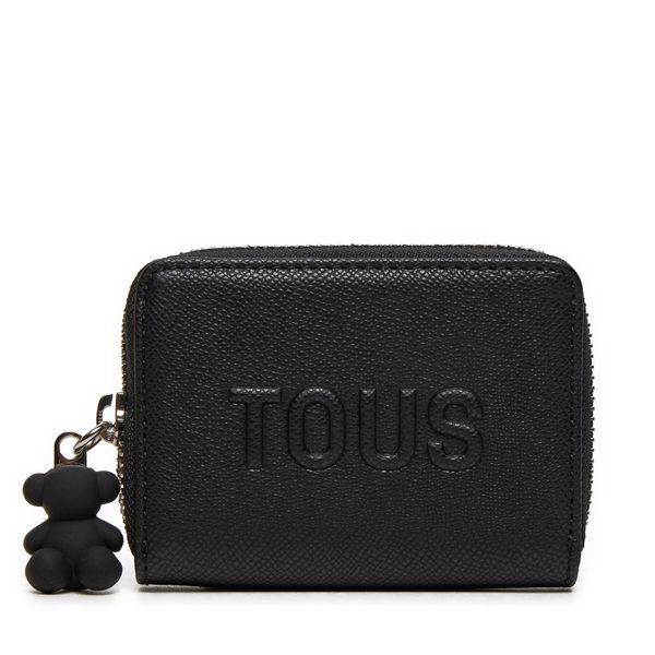 TOUS Малък дамски портфейл TOUS 2002001951 Черен