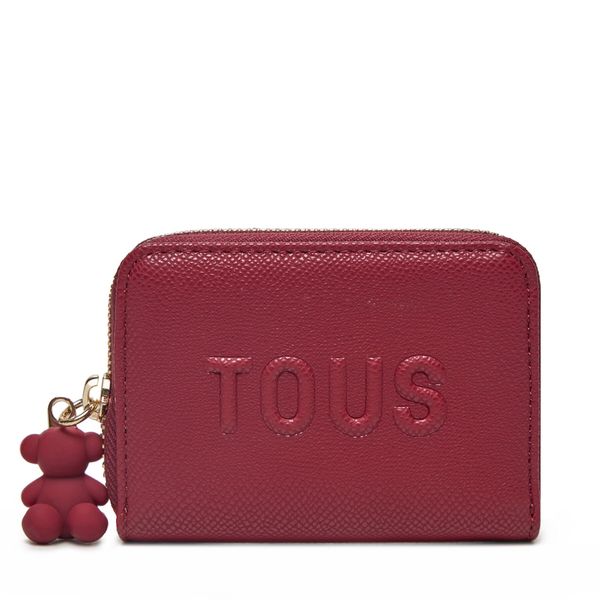 TOUS Малък дамски портфейл TOUS Brenda 2002106021 Бордо