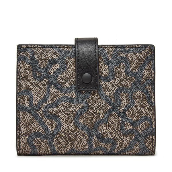 TOUS Малък дамски портфейл TOUS Kaos Icon 395910213 Кафяв