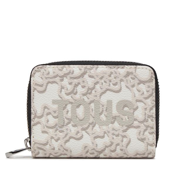 TOUS Малък дамски портфейл TOUS Kaos Mini Evolution 395901914 Grey