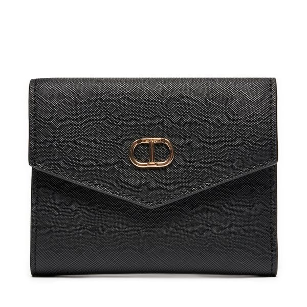 TWINSET Малък дамски портфейл TWINSET 242TL8042 Черен