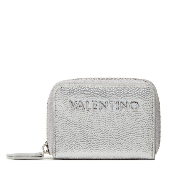 Valentino Малък дамски портфейл Valentino Divina VPS1R4139G Argento