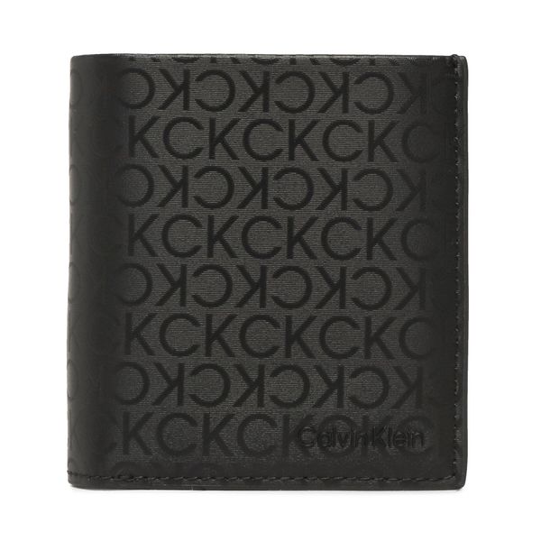 Calvin Klein Малък мъжки портфейл Calvin Klein Daily Tech Trifold 6Cc W/Magcoin K50K510196 011