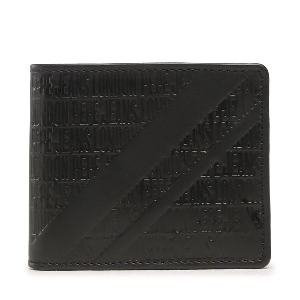 Pepe Jeans Малък мъжки портфейл Pepe Jeans Alford PM070357 Black 999
