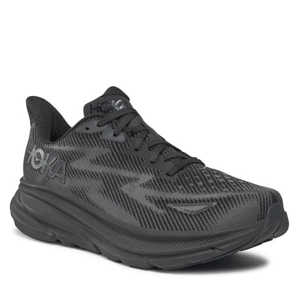 Hoka Маратонки за бягане Hoka Clifton 9 Wide 1132210 Черен
