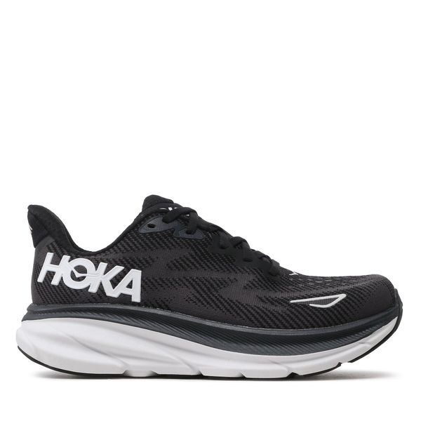 Hoka Маратонки за бягане Hoka Clifton 9 Wide 1132211 Черен