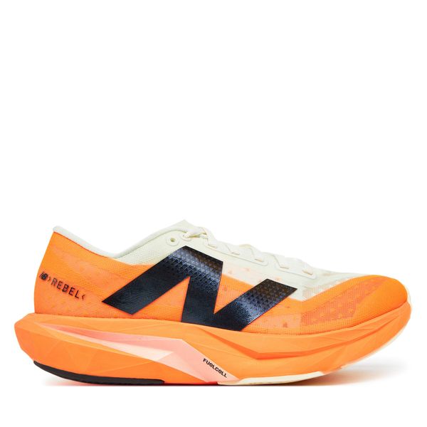 New Balance Маратонки за бягане New Balance FuelCell Rebel v4 WFCXCC4 Оранжев