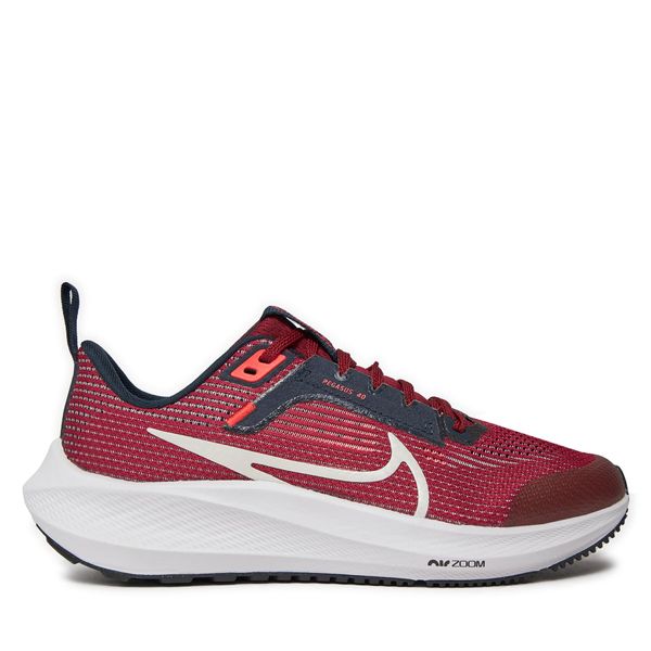 Nike Маратонки за бягане Nike Air Zoom Pegasus 40 (GS) DX2498 009 Бордо