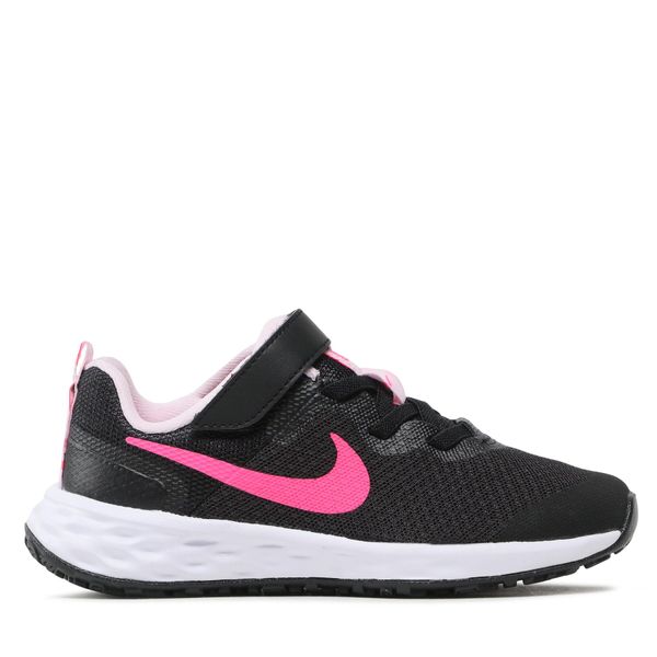 Nike Маратонки за бягане Nike Revolution 6 Nn (PSV) DD1095 007 Черен