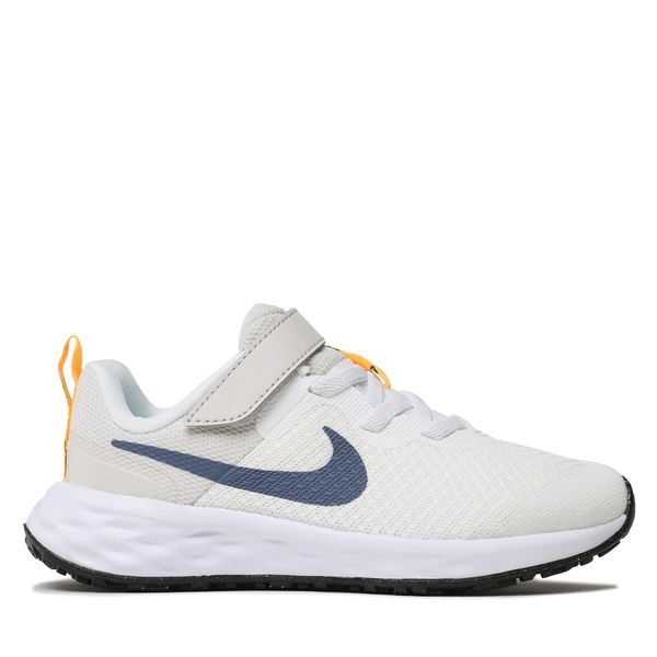 Nike Маратонки за бягане Nike Revolution 6 Nn (PSV) DD1095 100 Екрю