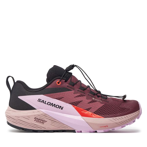 Salomon Маратонки за бягане Salomon Sense Ride 5 Gore-Tex L47592300 Виолетов