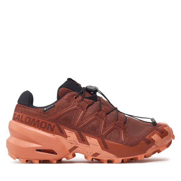 Salomon Маратонки за бягане Salomon Speedcross 6 Gore-Tex L47584300 Коралов