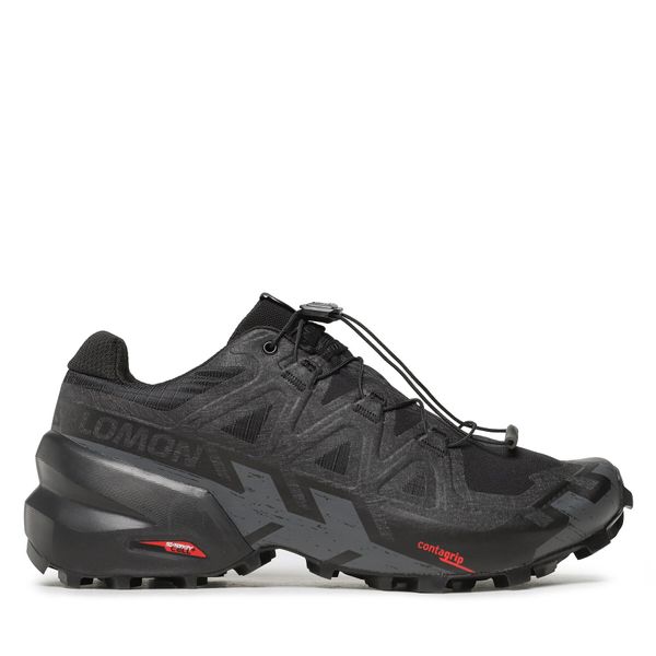 Salomon Маратонки за бягане Salomon Speedcross 6 L41737900 Черен