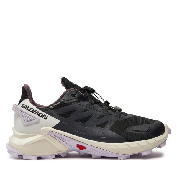 Salomon Маратонки за бягане Salomon Supercross 4 Gore-Tex L47461800 Черен