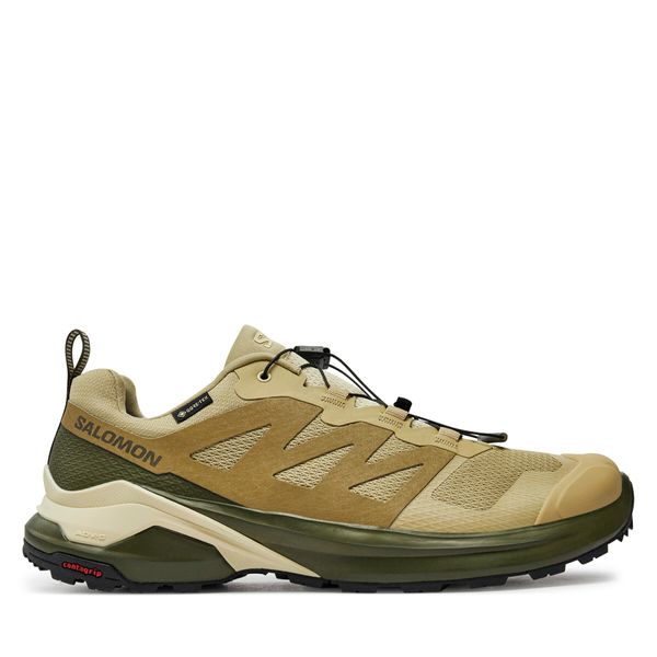 Salomon Маратонки за бягане Salomon X-Adventure Gore-Tex L47592500 Зелен
