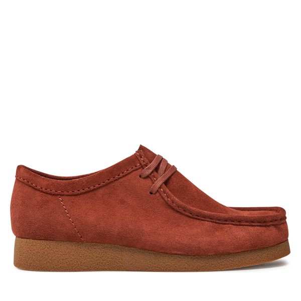 Clarks Мокасини Clarks Wallabee Evo 26178278 Оранжев
