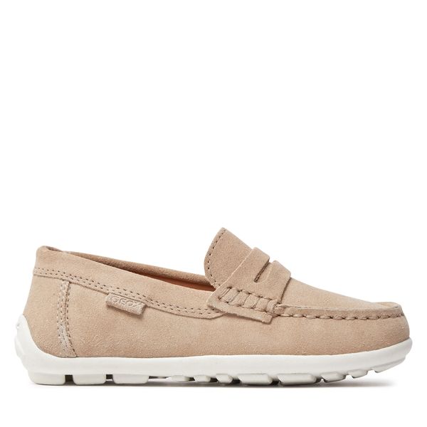 Geox Мокасини Geox J New Fast Boy J826CA 00022 C5014 M Бежов