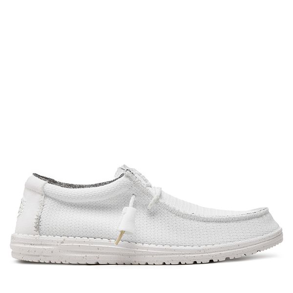 Hey Dude Мокасини Hey Dude Wally Sport Mesh 40403-143 Бял