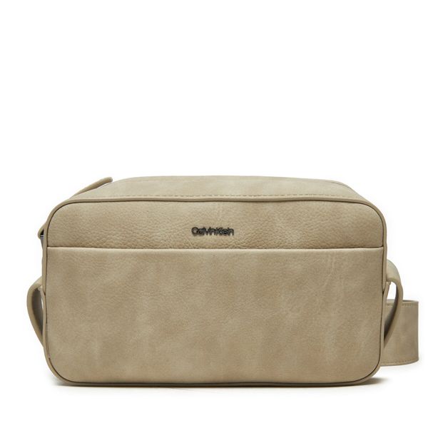Calvin Klein Мъжка чантичка Calvin Klein Ck Refined Camera Bag Nubuck K50K512748 Бежов