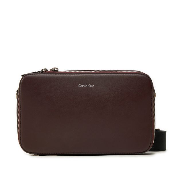 Calvin Klein Мъжка чантичка Calvin Klein Ck Sleek Camera Bag K50K512750 Кафяв