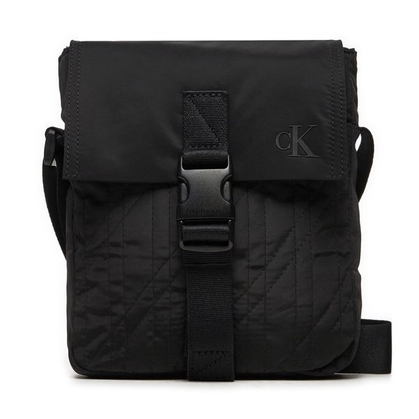 Calvin Klein Jeans Мъжка чантичка Calvin Klein Jeans Qulited Reporter 18 K50K512164 Черен