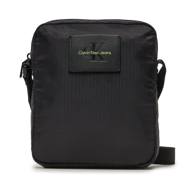 Calvin Klein Jeans Мъжка чантичка Calvin Klein Jeans Sport Essentials Reporter18 L K50K511791 Black/Sharp Green 0GX