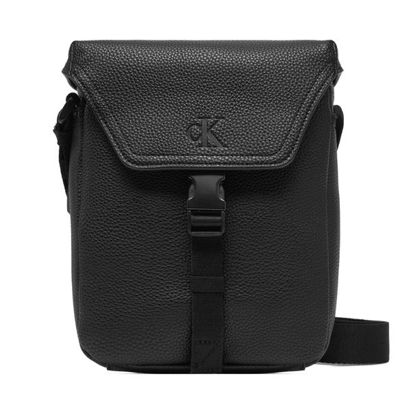 Calvin Klein Jeans Мъжка чантичка Calvin Klein Jeans Ultralight Reporter18 Pu K50K512565 Черен