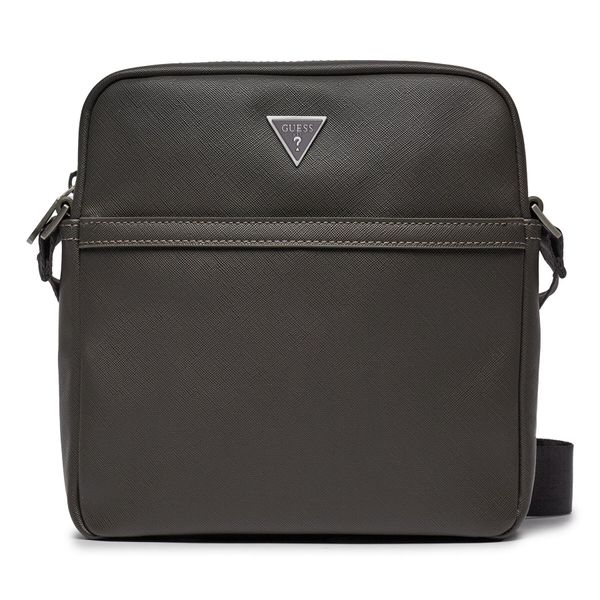 Guess Мъжка чантичка Guess Certosa Saffiano Eco Mini-Bags HMECSA P3158 GRY