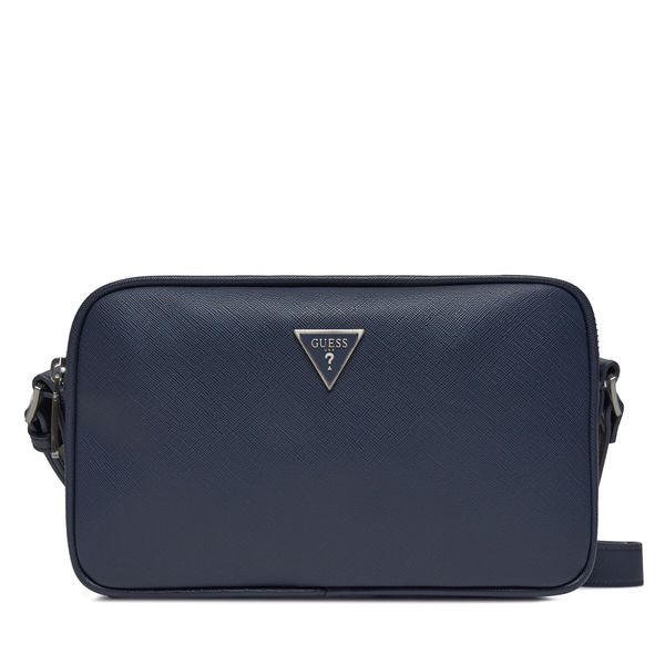Guess Мъжка чантичка Guess Certosa Saffiano Eco Mini Bags HMECSA P3329 BLU