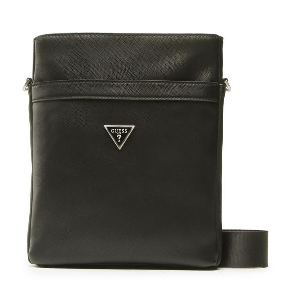 Guess Мъжка чантичка Guess Certosa Saffiano Smart HMECSA P3199 BLA