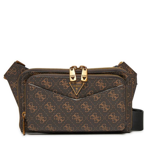 Guess Мъжка чантичка Guess HMSILO P5114 Кафяв