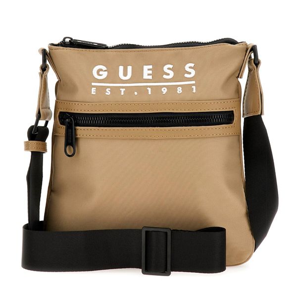 Guess Мъжка чантичка Guess Nola Mini Bags HMVENE P3399 Бежов