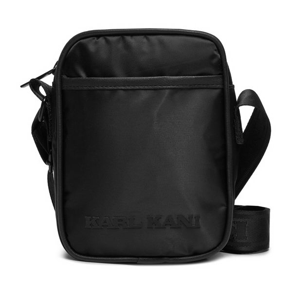 Karl Kani Мъжка чантичка Karl Kani Retro Messenger Bag 4052043 Черен