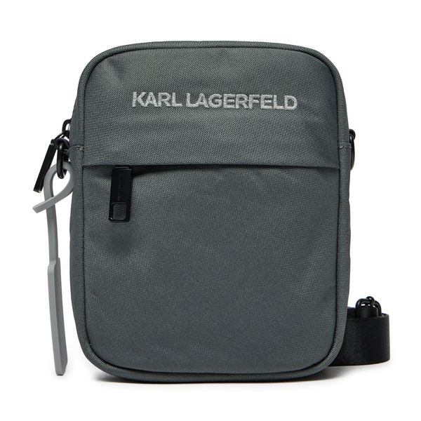 KARL LAGERFELD Мъжка чантичка KARL LAGERFELD 246M3062 Сив