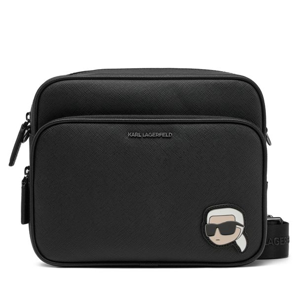 KARL LAGERFELD Мъжка чантичка KARL LAGERFELD A1M30075 Черен