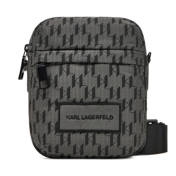 KARL LAGERFELD Мъжка чантичка KARL LAGERFELD A1M30412 Сив