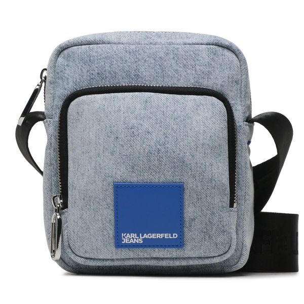 Karl Lagerfeld Jeans Мъжка чантичка Karl Lagerfeld Jeans 231D3006 Acid Light Blue J110
