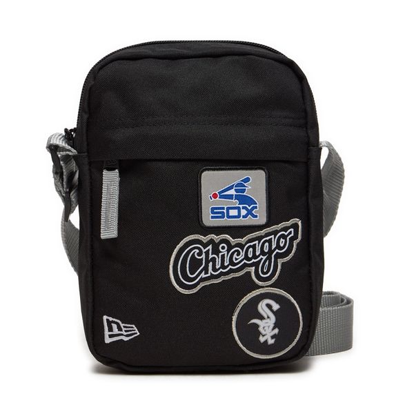 New Era Мъжка чантичка New Era Mlb Patch Side Sox 60358208 Черен