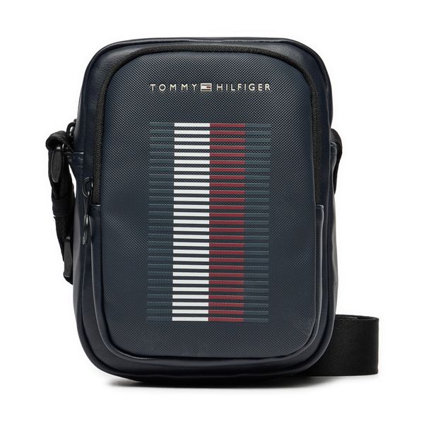 Tommy Hilfiger Мъжка чантичка Tommy Hilfiger Foundation AM0AM12977 Тъмносин