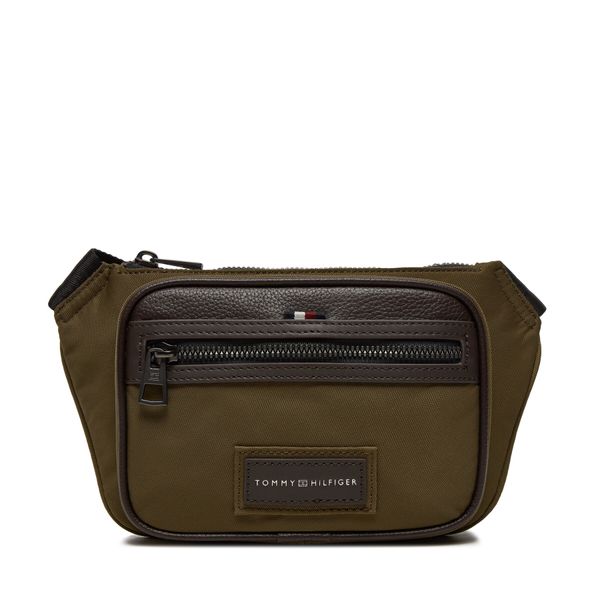 Tommy Hilfiger Мъжка чантичка Tommy Hilfiger Th Casual AM0AM12700 Каки