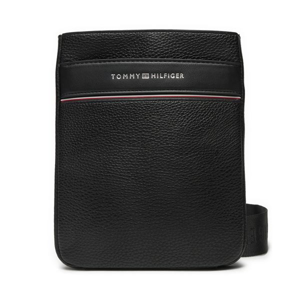 Tommy Hilfiger Мъжка чантичка Tommy Hilfiger Th Corp Mini Crossover AM0AM13113 Черен