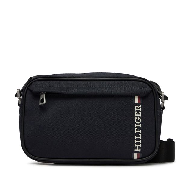 Tommy Hilfiger Мъжка чантичка Tommy Hilfiger Th Monotype Ew Reporter AM0AM11787 Space Blue DW6