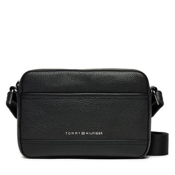 Tommy Hilfiger Мъжка чантичка Tommy Hilfiger Th Premium Leather AM0AM13148 Черен