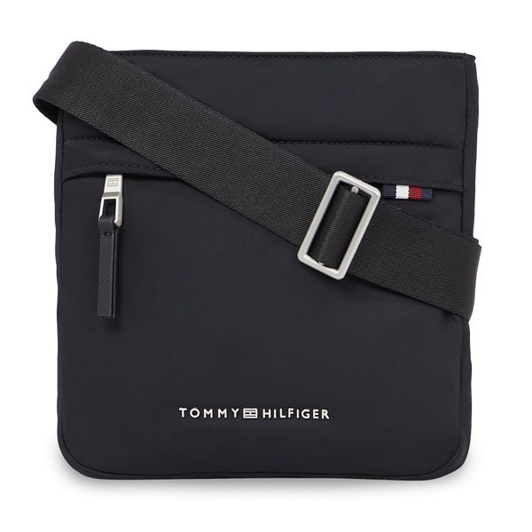 Tommy Hilfiger Мъжка чантичка Tommy Hilfiger Th Signature Mini Crossover AM0AM12216 Black BDS