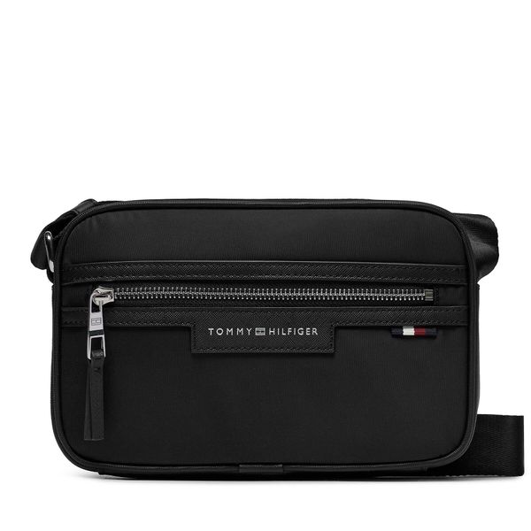 Tommy Hilfiger Мъжка чантичка Tommy Hilfiger Th Urban Repreve Ew Reporter AM0AM11832 Black BDS